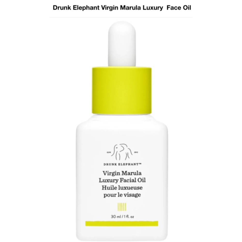 DRUNK ELEPHANT ~Virgin Marula Luxury Face Oil (NIB)